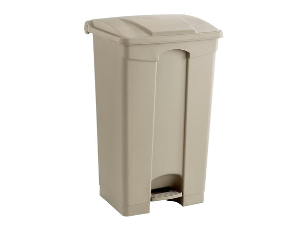 Dust Bin, Plastic, Rectanguler, Push Top, 10L, Beige, LD-12T