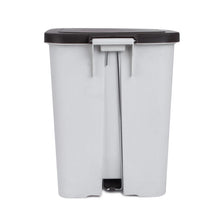 Dust Bin, Plastic, Rectangular, Center Pedal, 25L