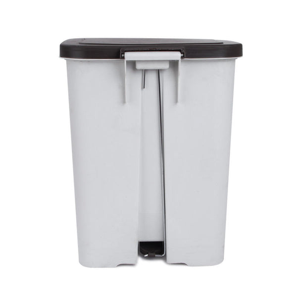 Dust Bin, Plastic, Rectangular, Center Pedal, 25L