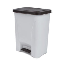 Dust Bin, Plastic, Rectangular, Center Pedal, 25L