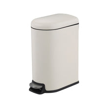 Dust Bin, Plastic, Rectangular, Center Pedal , 35L, Yellow