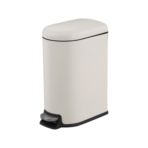 Dust Bin, Plastic, Rectangular, Center Pedal , 35L, Yellow