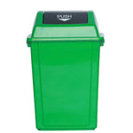 Dust Bin, Plastic, Square, Push Top, 60L