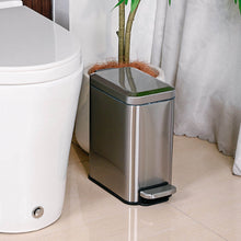 Dust Bin, Steel, Rectangle, Pedal Type, 20L