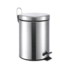 Dust Bin, Steel, Round, Center Pedal , 12L, (WB-1010)