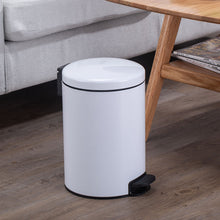 Dust Bin, Steel, Round, Center Pedal , 20L, (WB-1010)