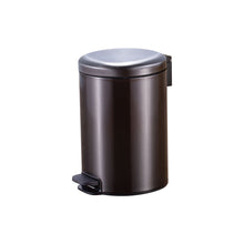 Dust Bin, Steel, Round, Center Pedal , 7L, (WB-1010)