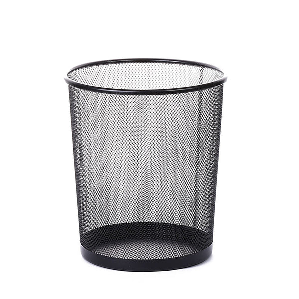 Dust Bin, Steel, Round, Open Top, Mesh, 10L