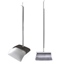 Dust Pan, with Lid, Long Handle, with Brush