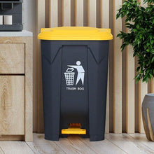 Dust Bin, Plastic, Rectanguler, Push Top, 20L,LD-20X