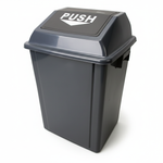 Dust Bin, Plastic, Push Type