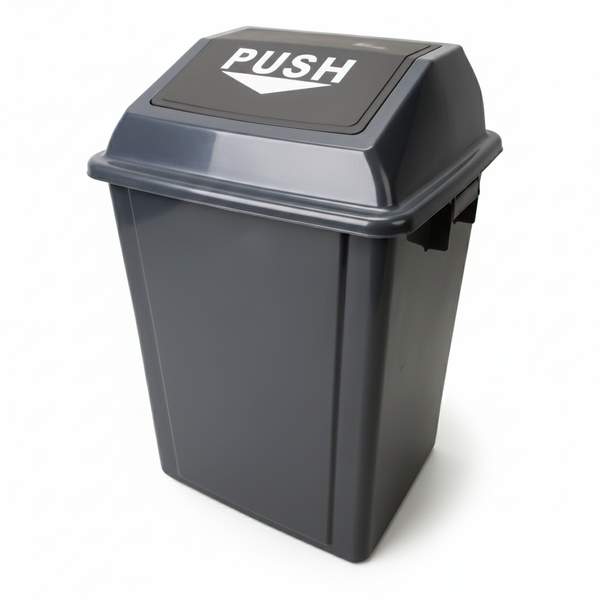 Dust Bin, Plastic, Push Type