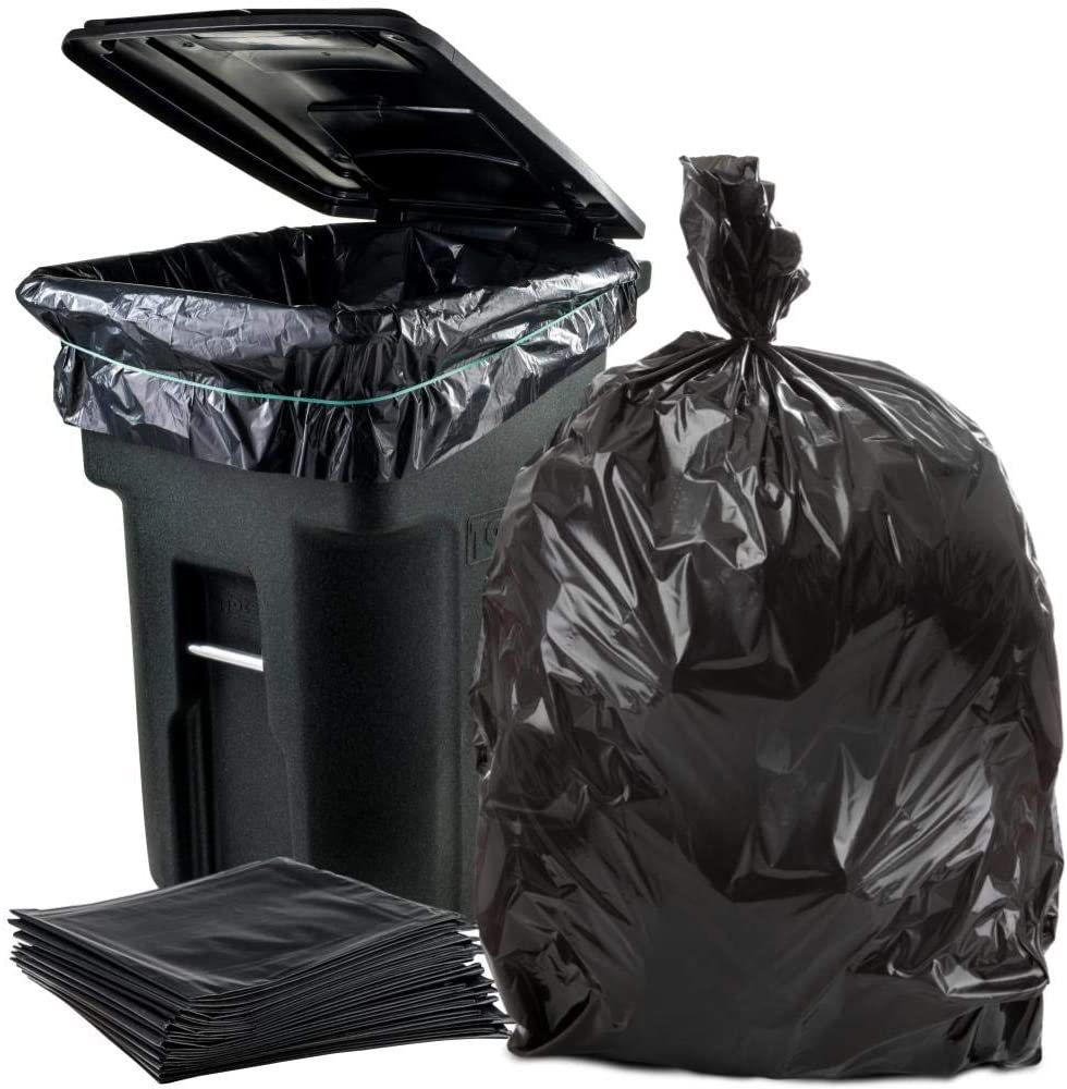 Garbage bag with recycle logo , Plastic bag Bin bag Waste