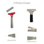 Window Cleaning Tool Kit System, 18 Pcs