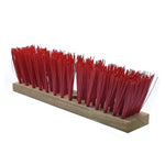 Brush, Wood Head, Hard Bristles, 30 cm