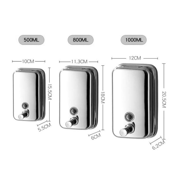 Dispenser Liquid Stainless Steel 1000ML