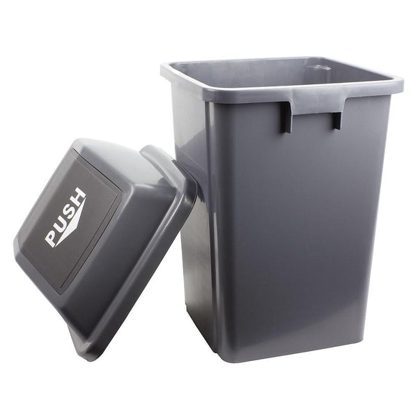 Dust Bin, Plastic, Push Type